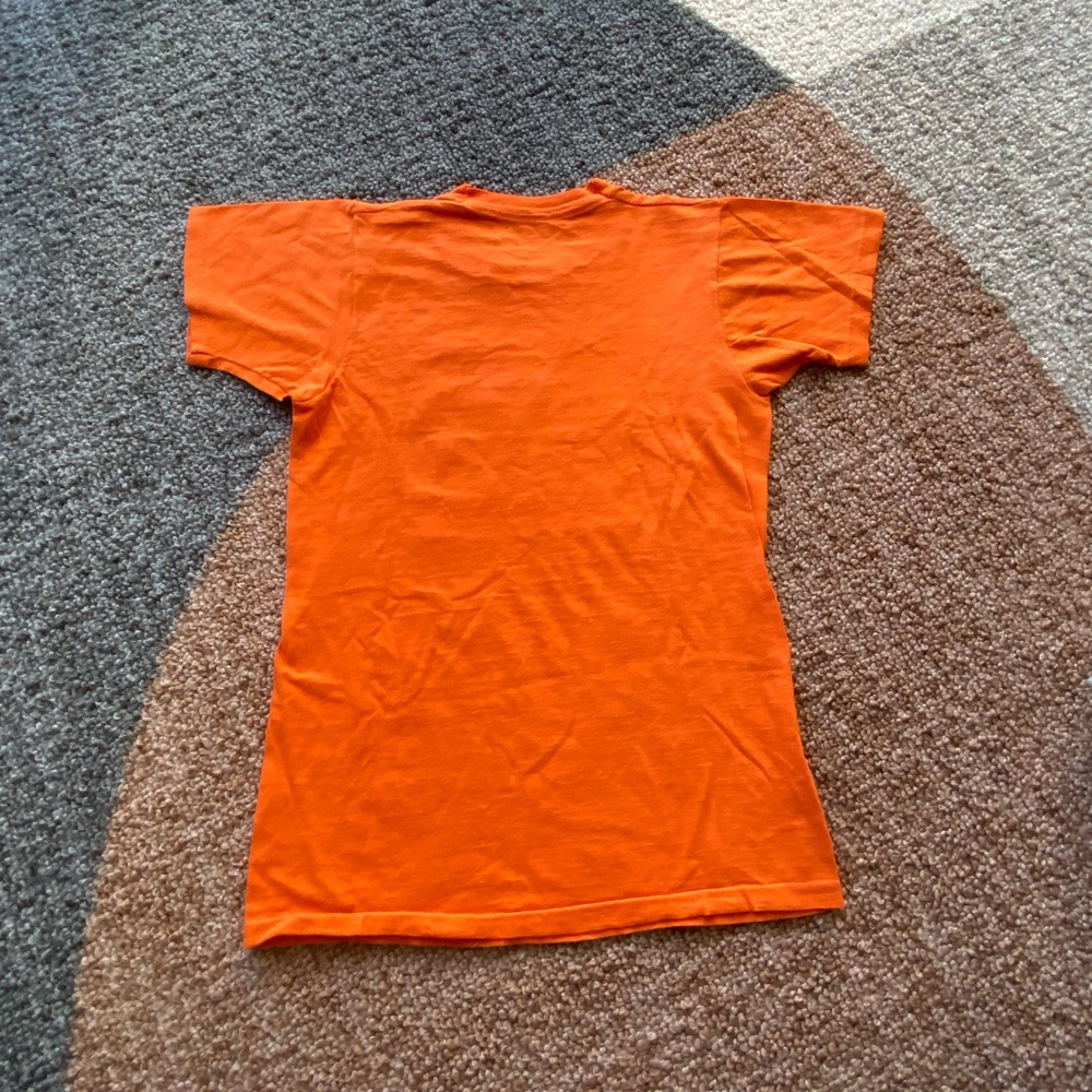 VTG 70’s Denver Broncos Orange Crush Defense Small Top Graphic Shirt - Picture 5 of 7
